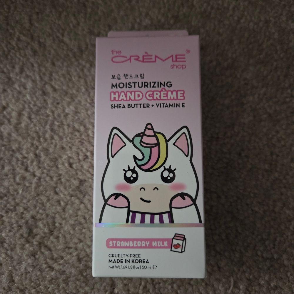the CRÈME shop Strawberry Milk Moisturizing Hand Crème